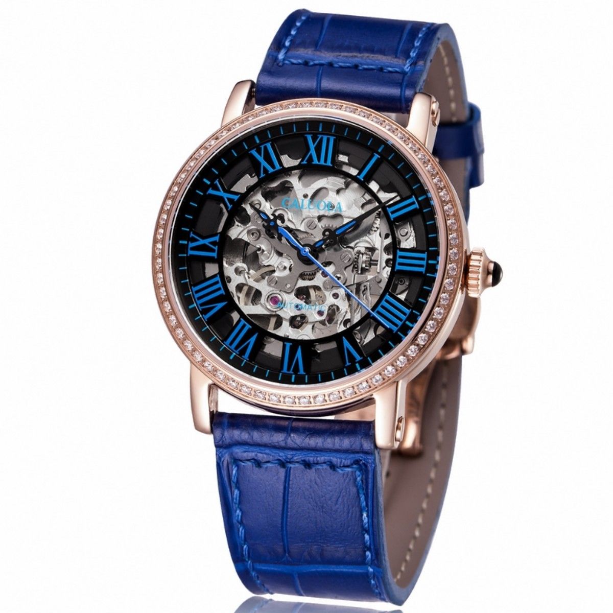 womens rose gold diving watches
